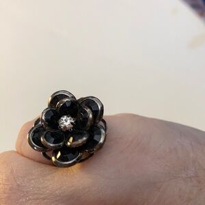 Rose adjustable ring